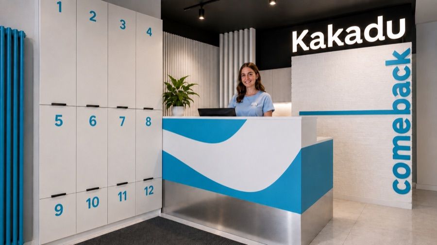 Kakadu хостел — ресепшен для встречи гостей